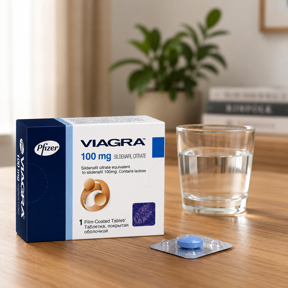 Viagra (Sildenafil Citrate) 100mg Film-Coated Tablet