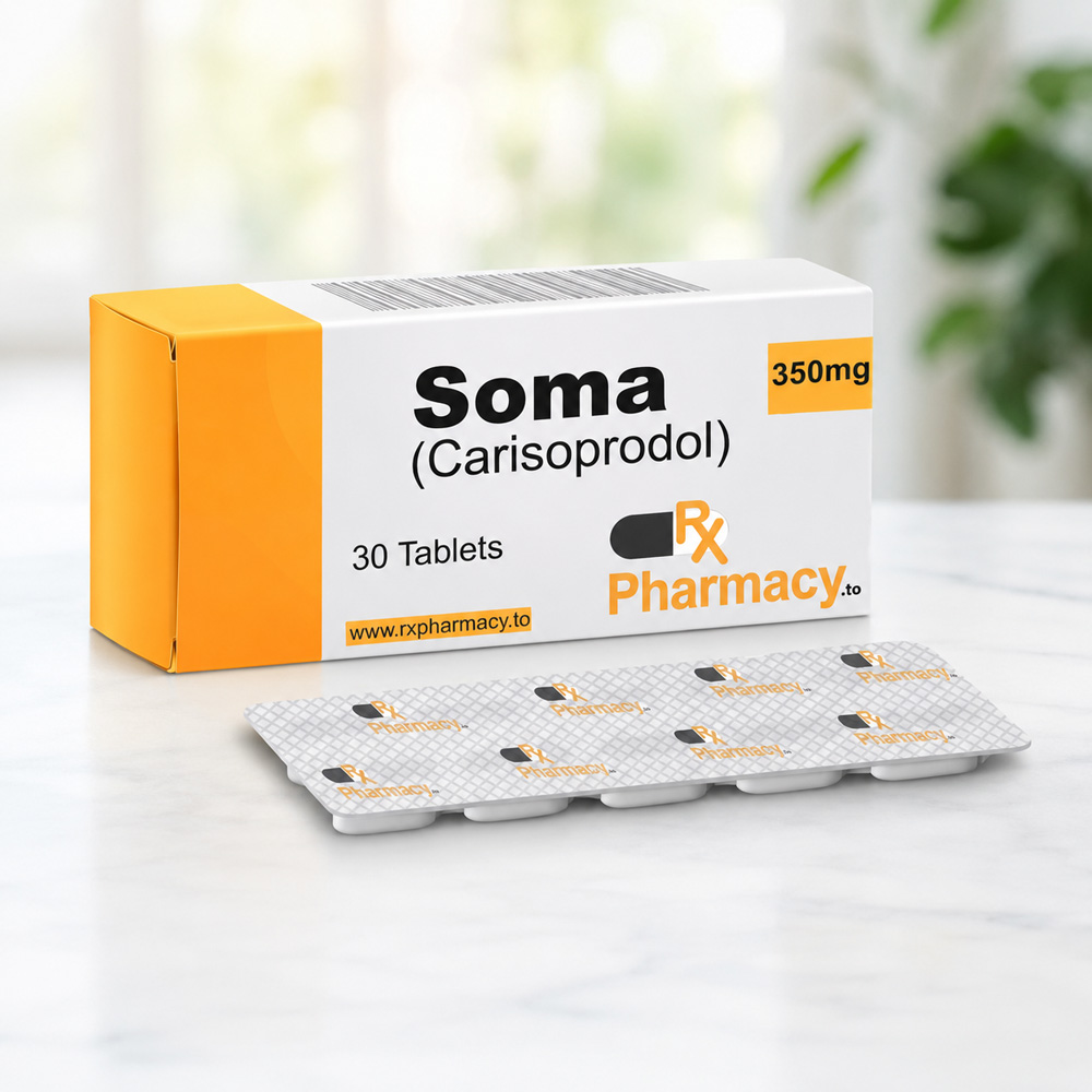 Soma (Carisoprodol) 350mg – Pack of 30
